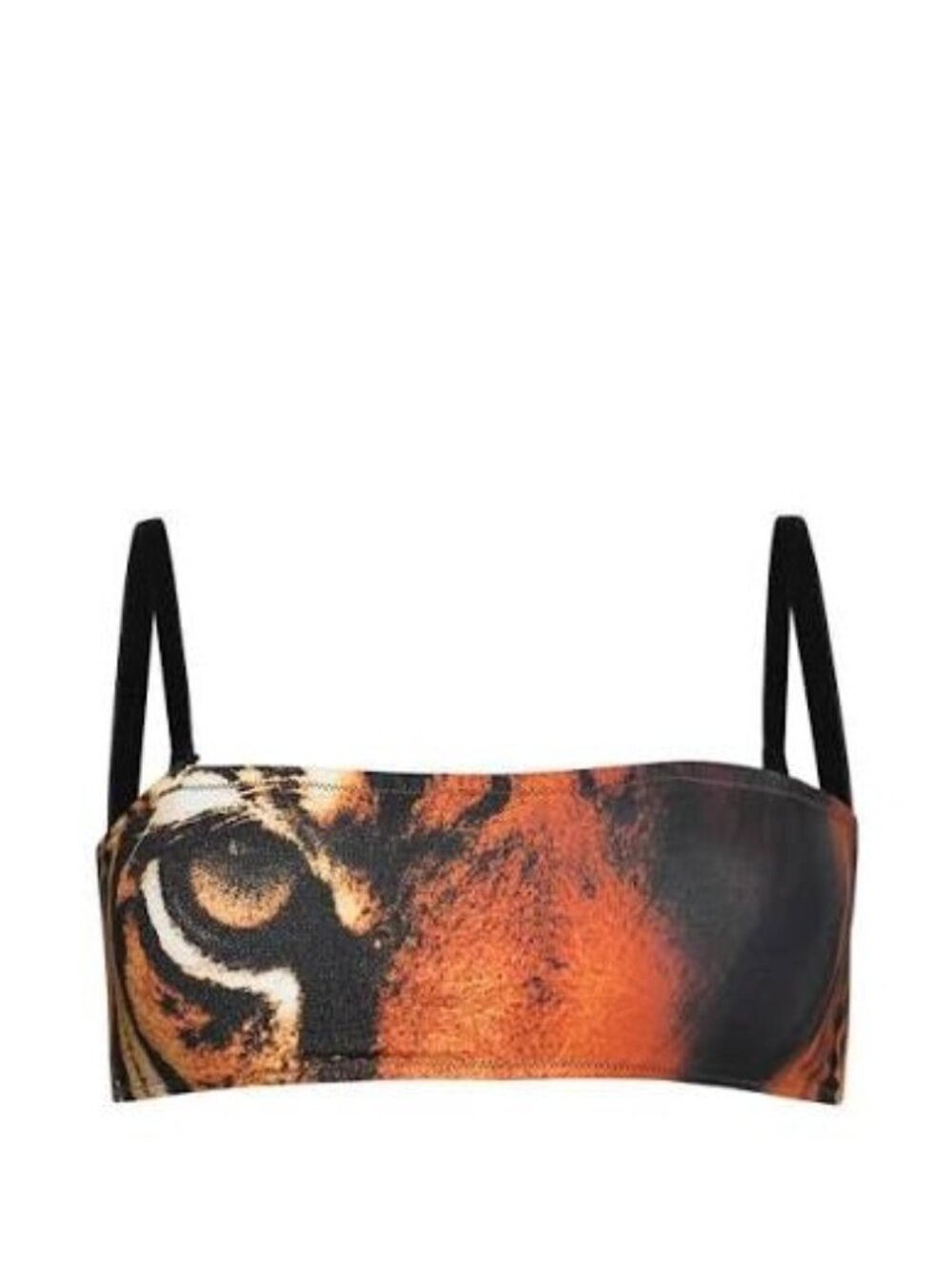 NWT SKIMS x ROBERTO CAVALLI MICRO TIGER BANDEAU TOP SZ 2X